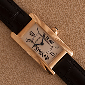 Cartier Tank Americaine Ladies Complete Serviced 