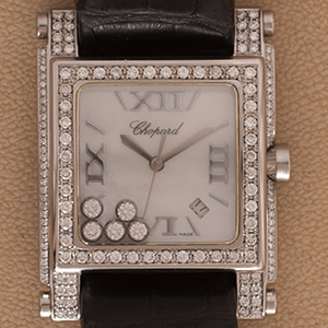 Chopard Happy Sport 2 square XL diamonds 