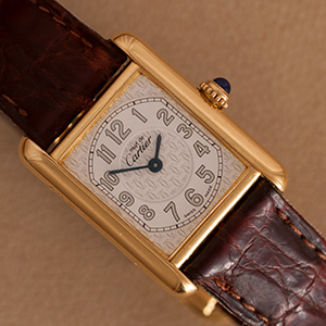 Cartier Tank Vermeil 2415 - TopHorloges.EU - Meents \u0026 Bakker