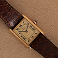 Cartier Tank Vermeil Large Model 