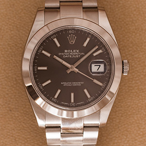 Rolex Datejust II Rhodium Dial 