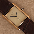 Cartier Tank Vermeil Mechanical large 