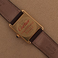 Cartier Tank Vermeil Trinity Large Model 