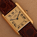 Cartier Tank Vermeil Large Model 