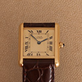 Cartier Tank Vermeil Large Model 