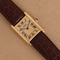 Cartier Tank Vermeil Mechanical large 