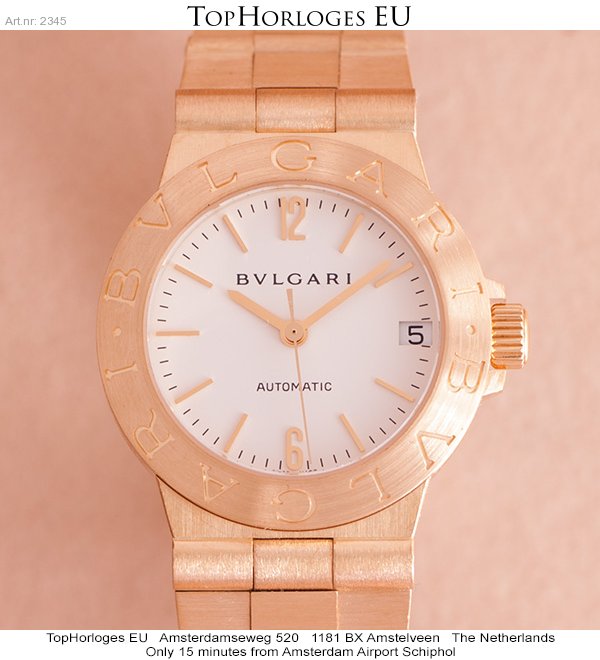 bvlgari dames horloge