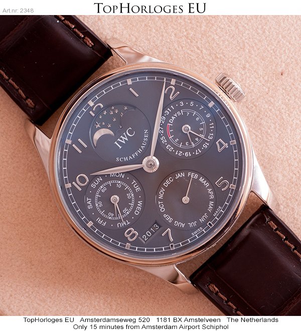 IWC Portugieser Perpetual Calendar IW5022 TopHorloges EU Meents 