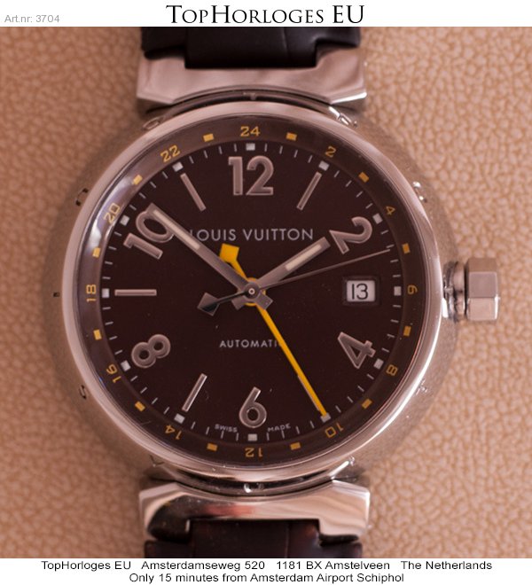 Louis Vuitton Tambour GMT Q1131 -  - Meents & Bakker