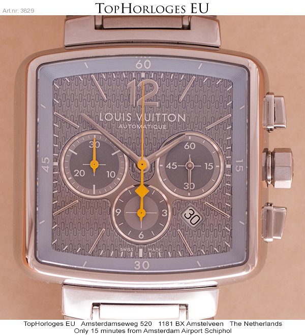 Louis Vuitton Speedy Chronograph Q2121 - TopHorloges.EU - Meents & Bakker