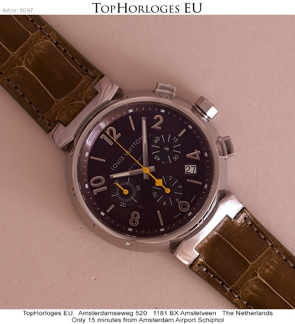Louis Vuitton Tambour Flyback Chronograph for $4,064 for sale from a Seller  on Chrono24