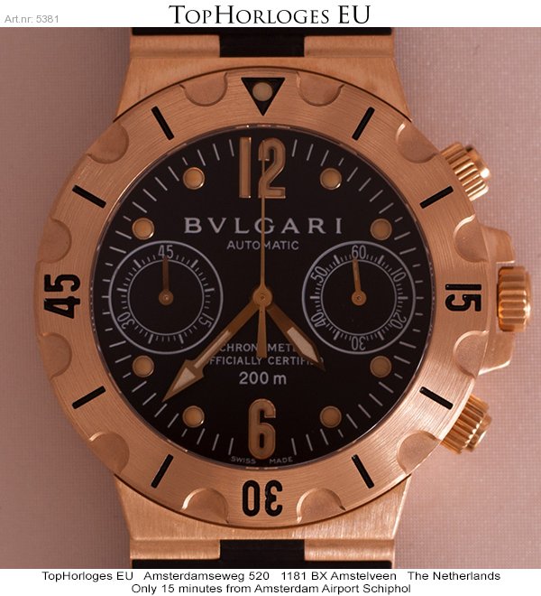 bvlgari horloge amsterdam