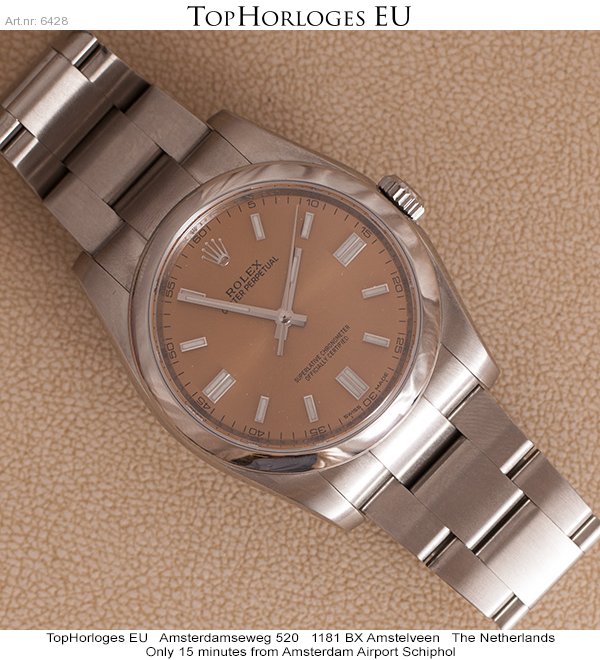 rolex oyster perpetual red grape 36mm