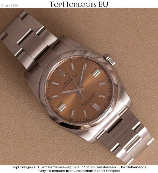 rolex oyster perpetual red grape 36mm