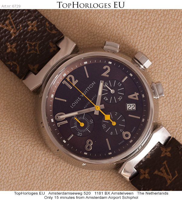 Louis Vuitton Tambour Chronograph Automatic Q1121 