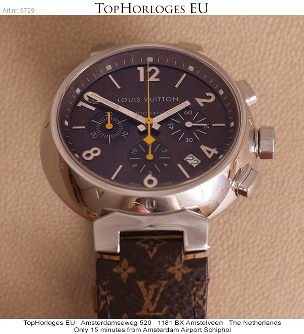 Louis Vuitton Tambour Chronograph Automatic Q1121 